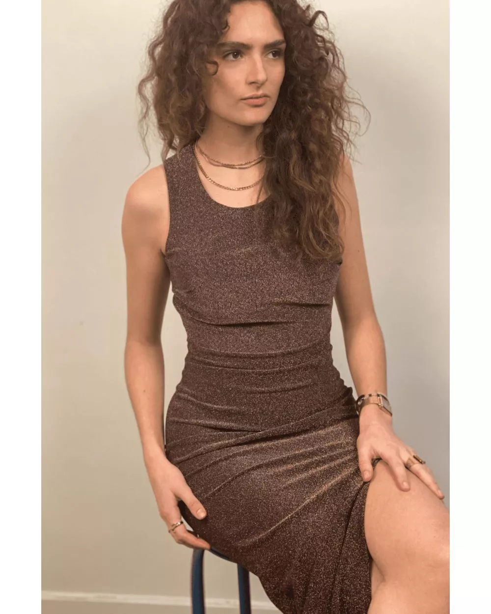 Robe Celeste Rose