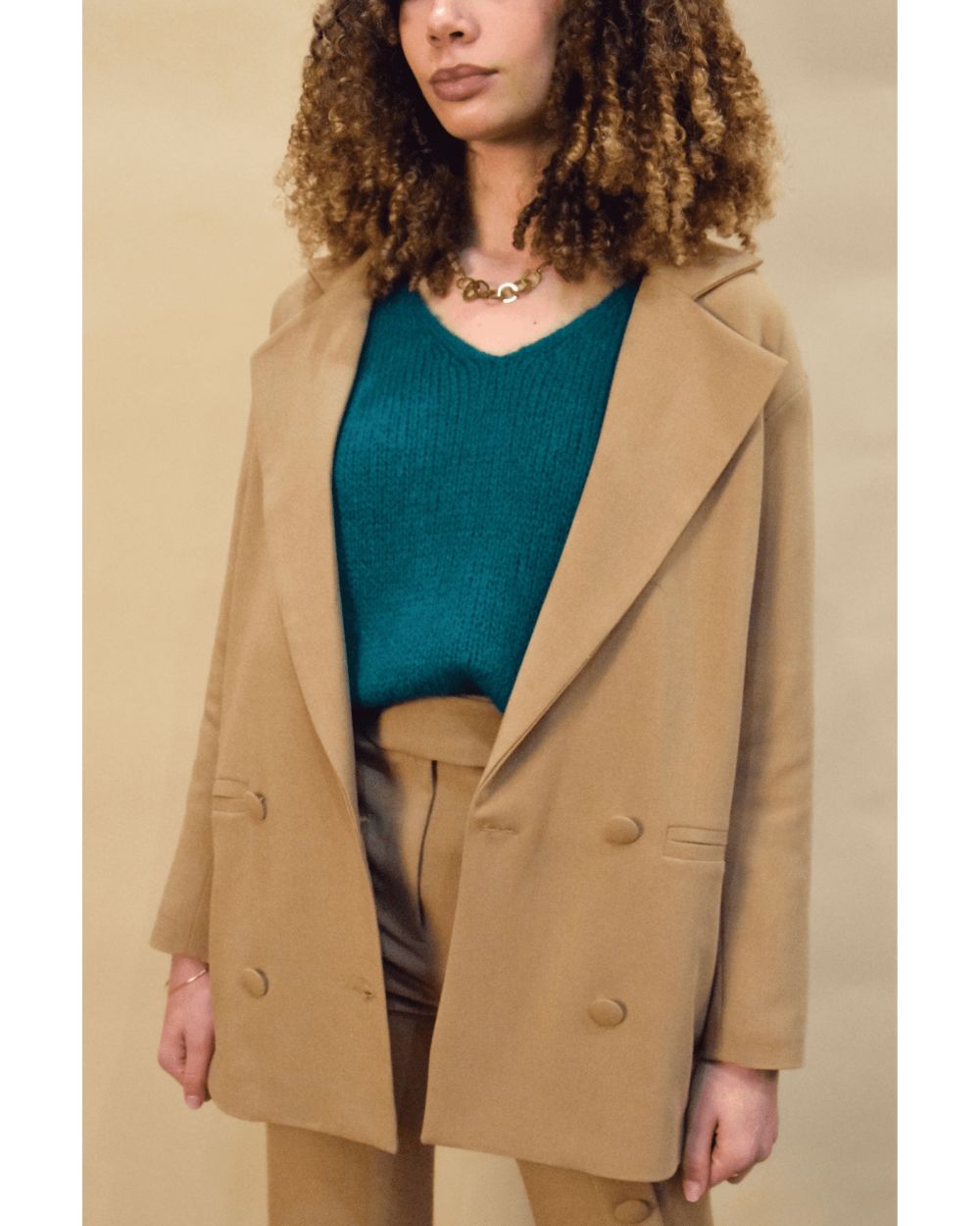 Veste Sonia Rykiel Originale - Taille S - Noir Coton - Occasion Très Bon état