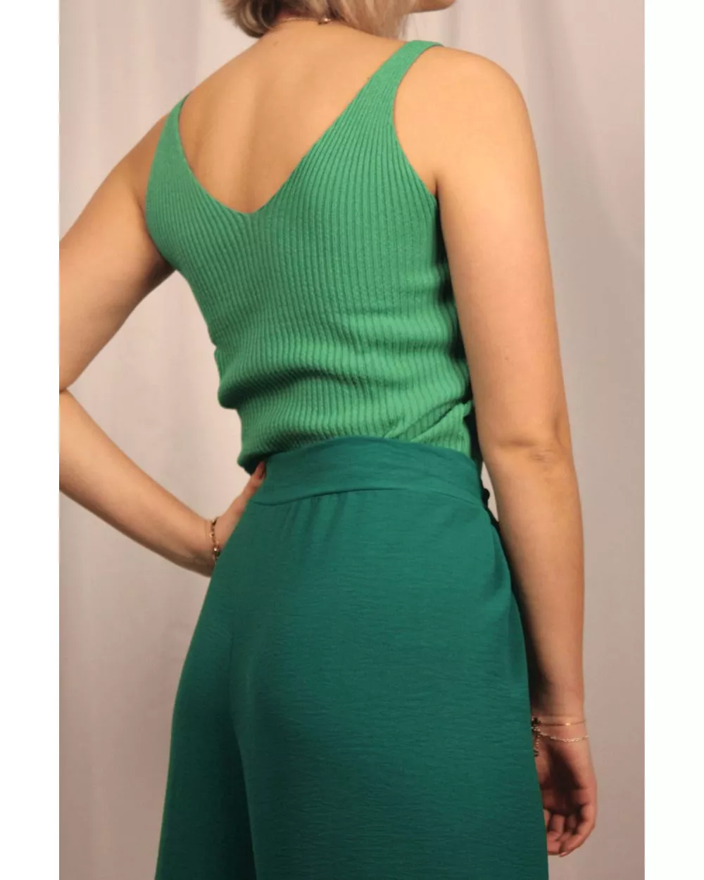 Pantalon Suzon vert