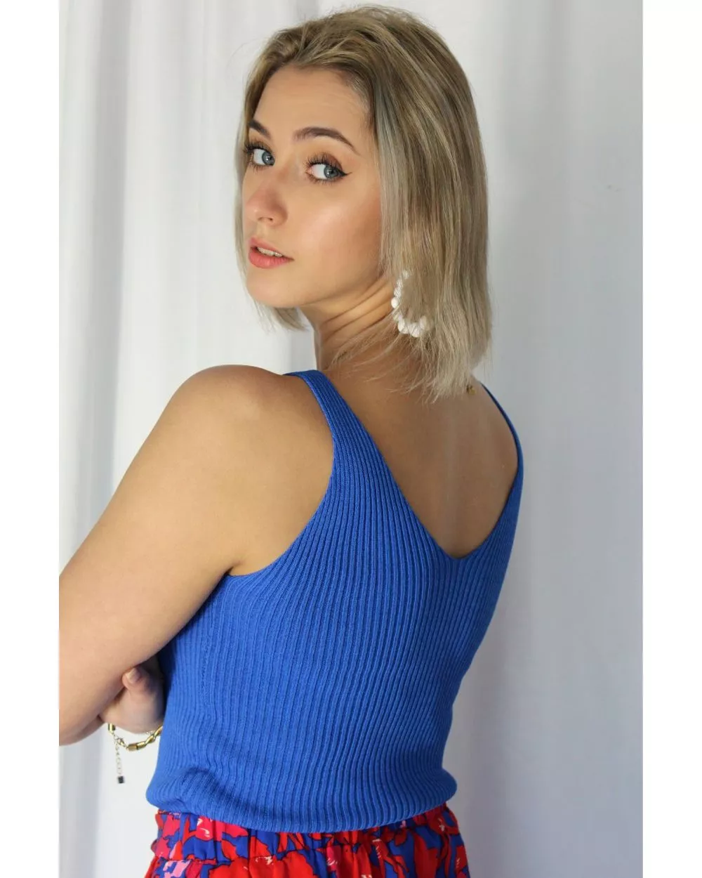 Top Botan Bleu Cobalt