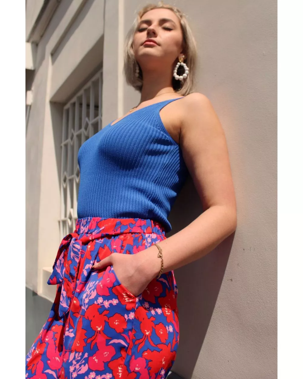 Top Botan Bleu Cobalt