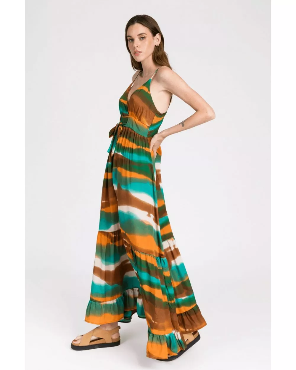 Robe Olivien Verte