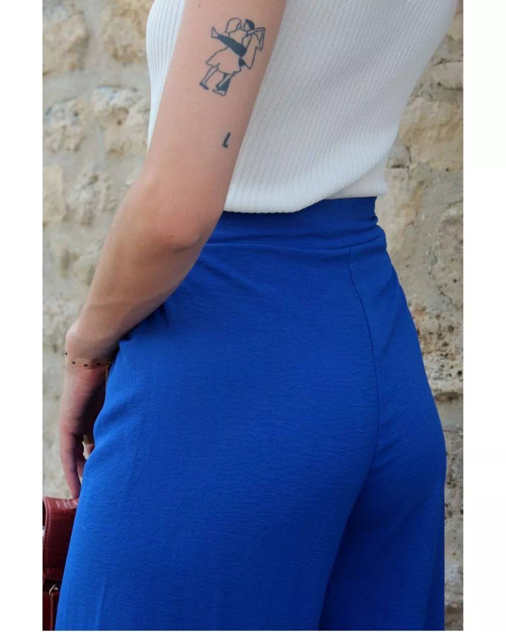 Pantalon Suzon bleu cobalt