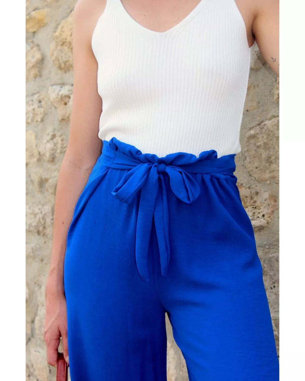 Pantalon Suzon bleu cobalt