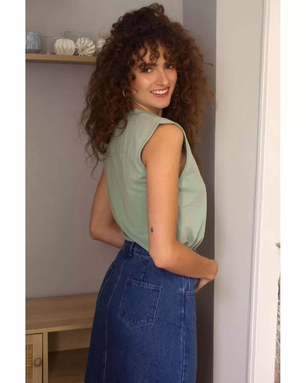 T-Shirt Laurane vert