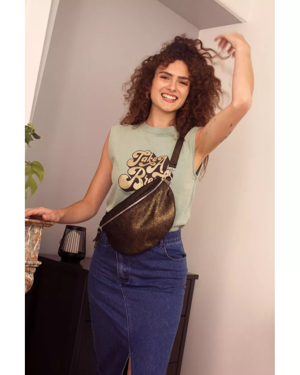 T-Shirt Laurane vert