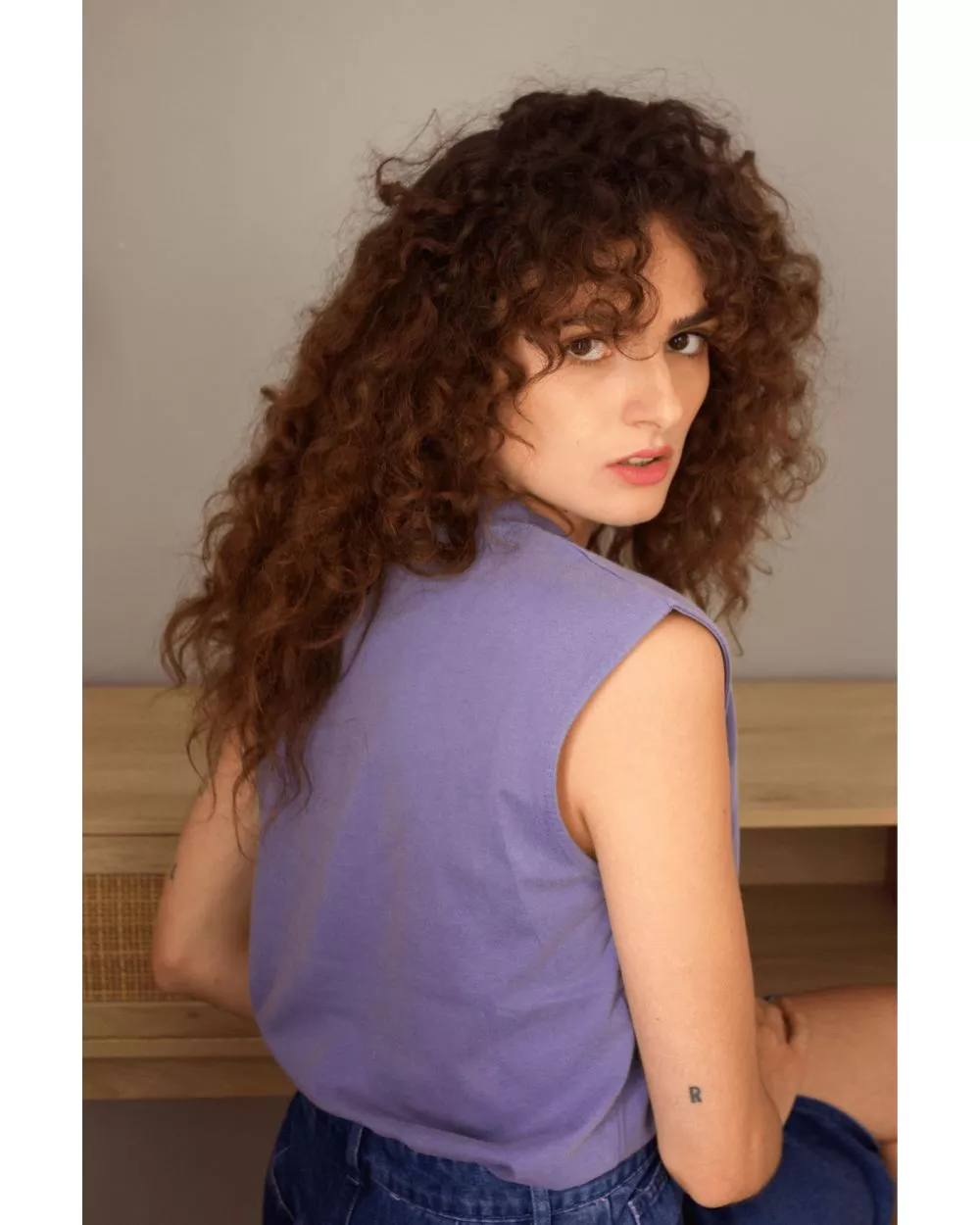 T-Shirt Laurane Violet