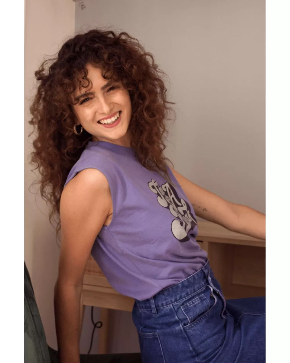 T-Shirt Laurane Violet
