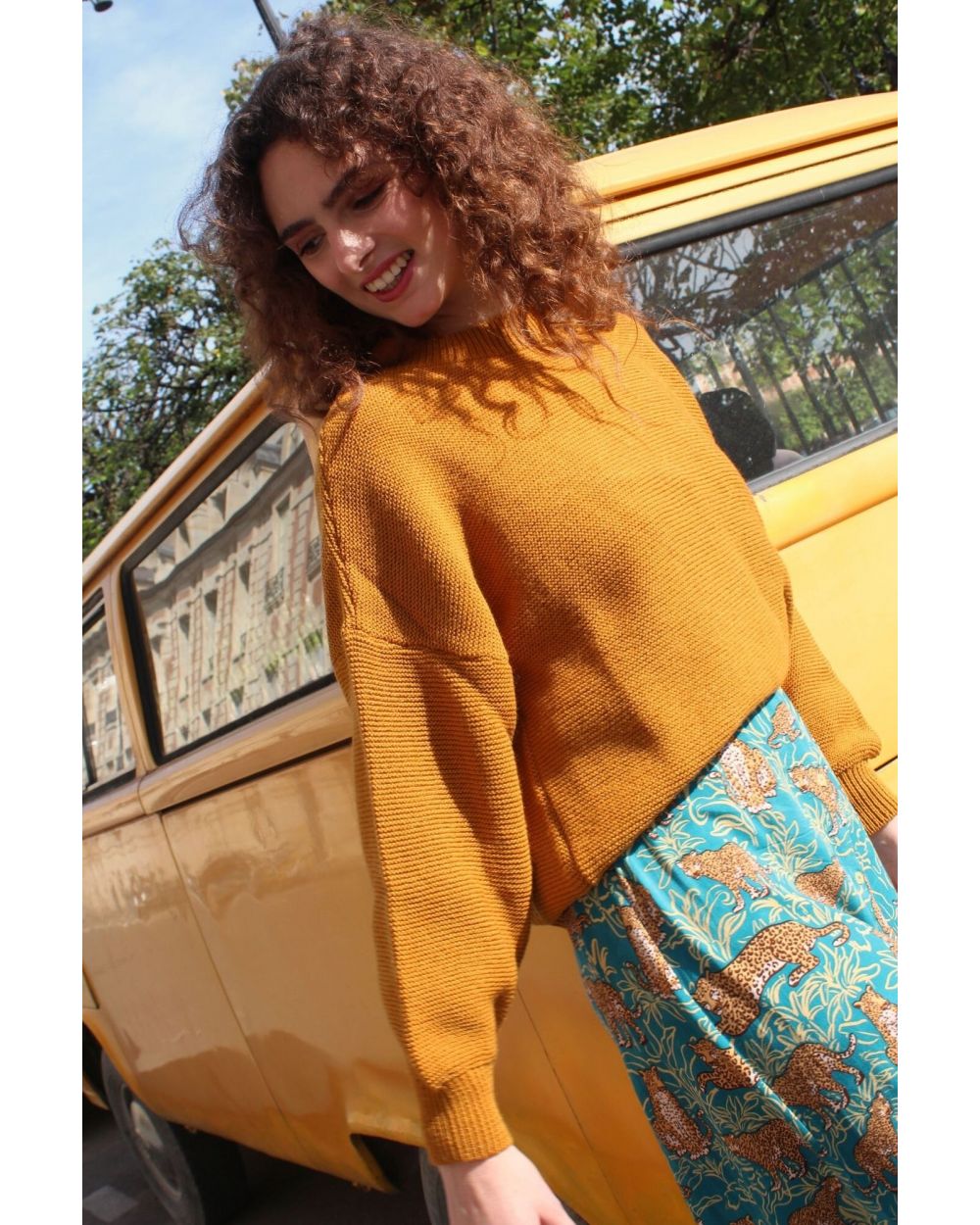 Box location vêtements - Pull Lebato Ocre
