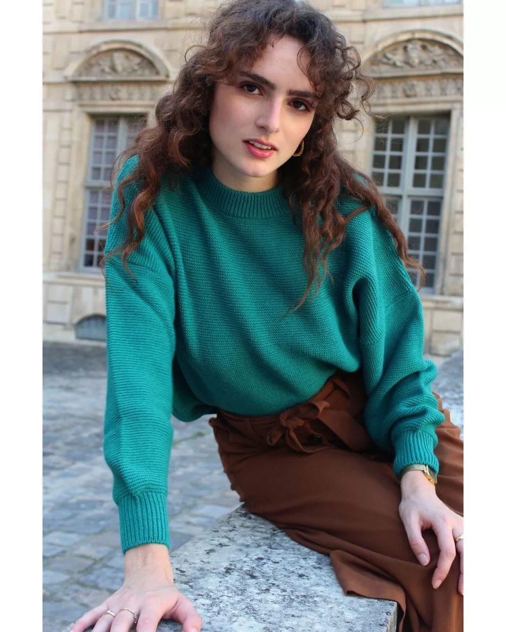 Pull Lebato Turquoise