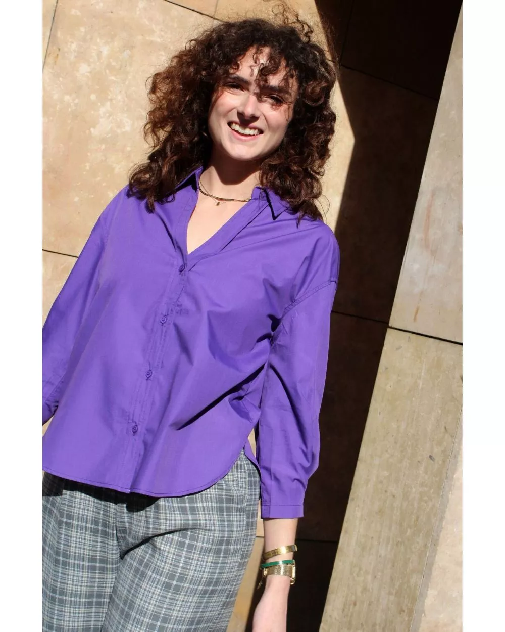 Chemise Laureta Violette