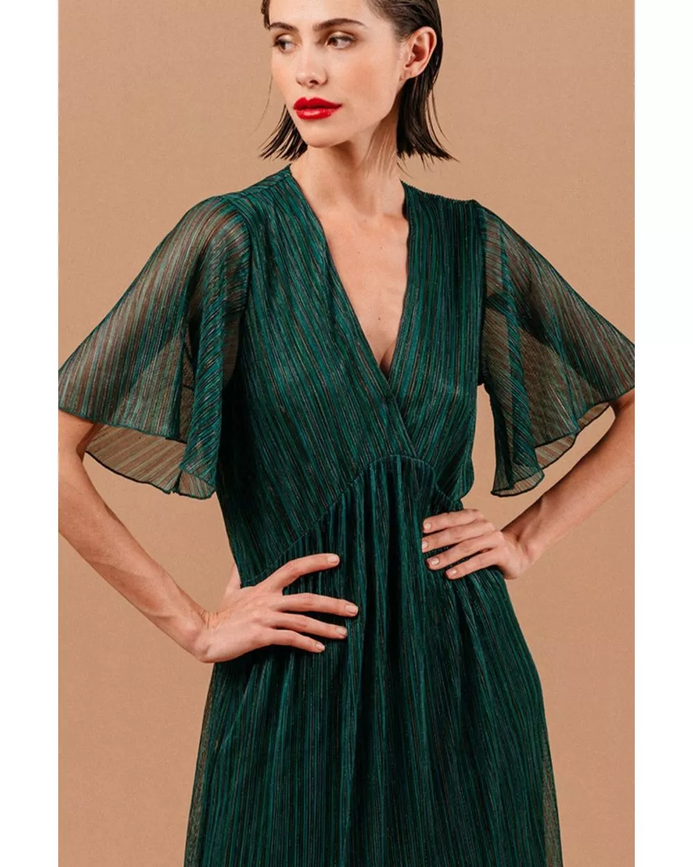 Robe Lise Verte