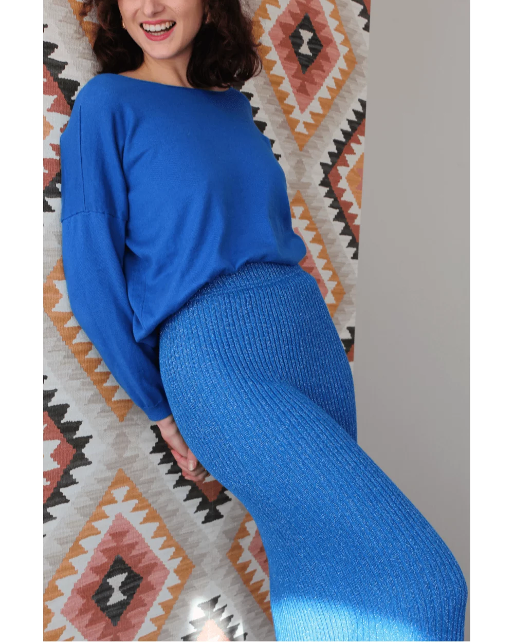 Jupe Lazephyr Bleue