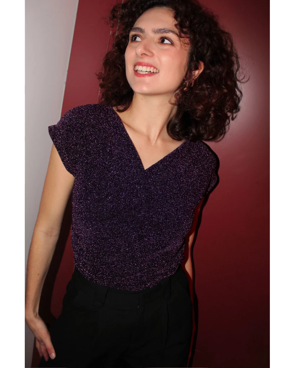 Top Nina Violet