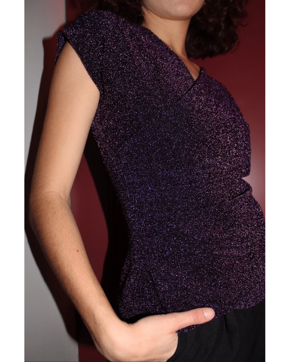 Top Nina Violet