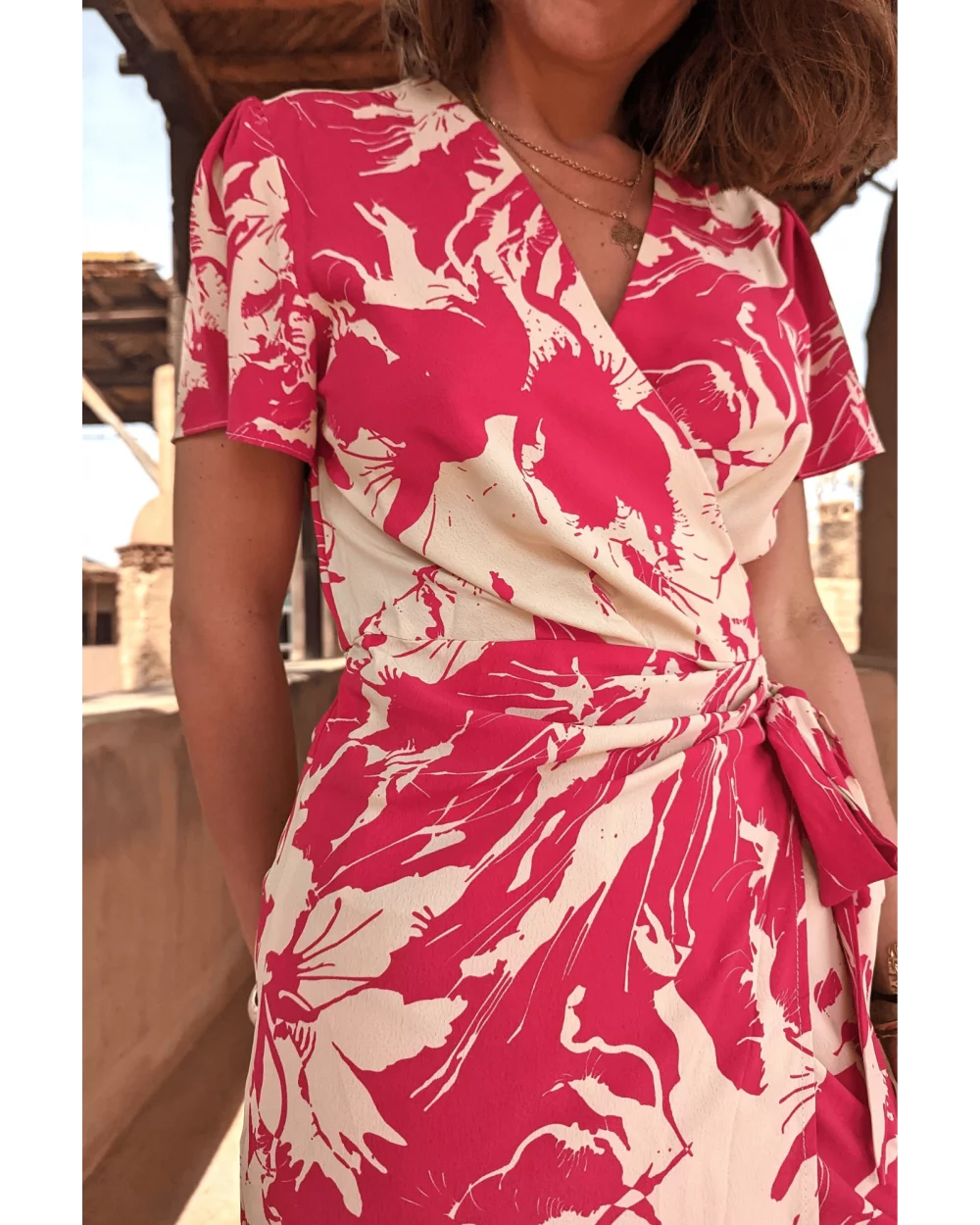 Robe Marietta Rouge