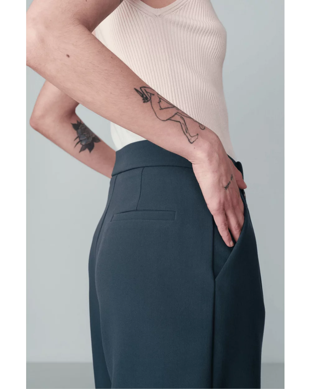Pantalon Nilay Vert