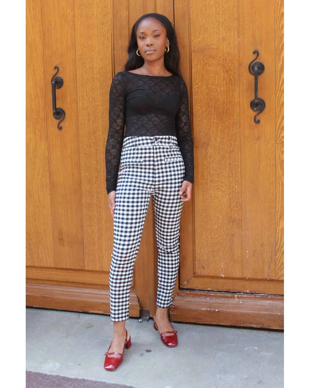 Pantalon Vichy