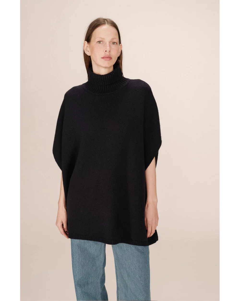 Pull Poncho Saison Marine