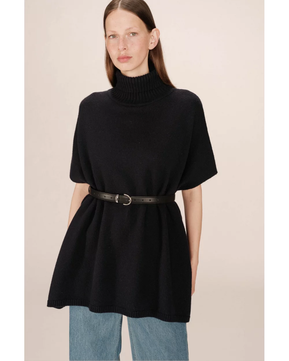 Pull Poncho Saison Marine