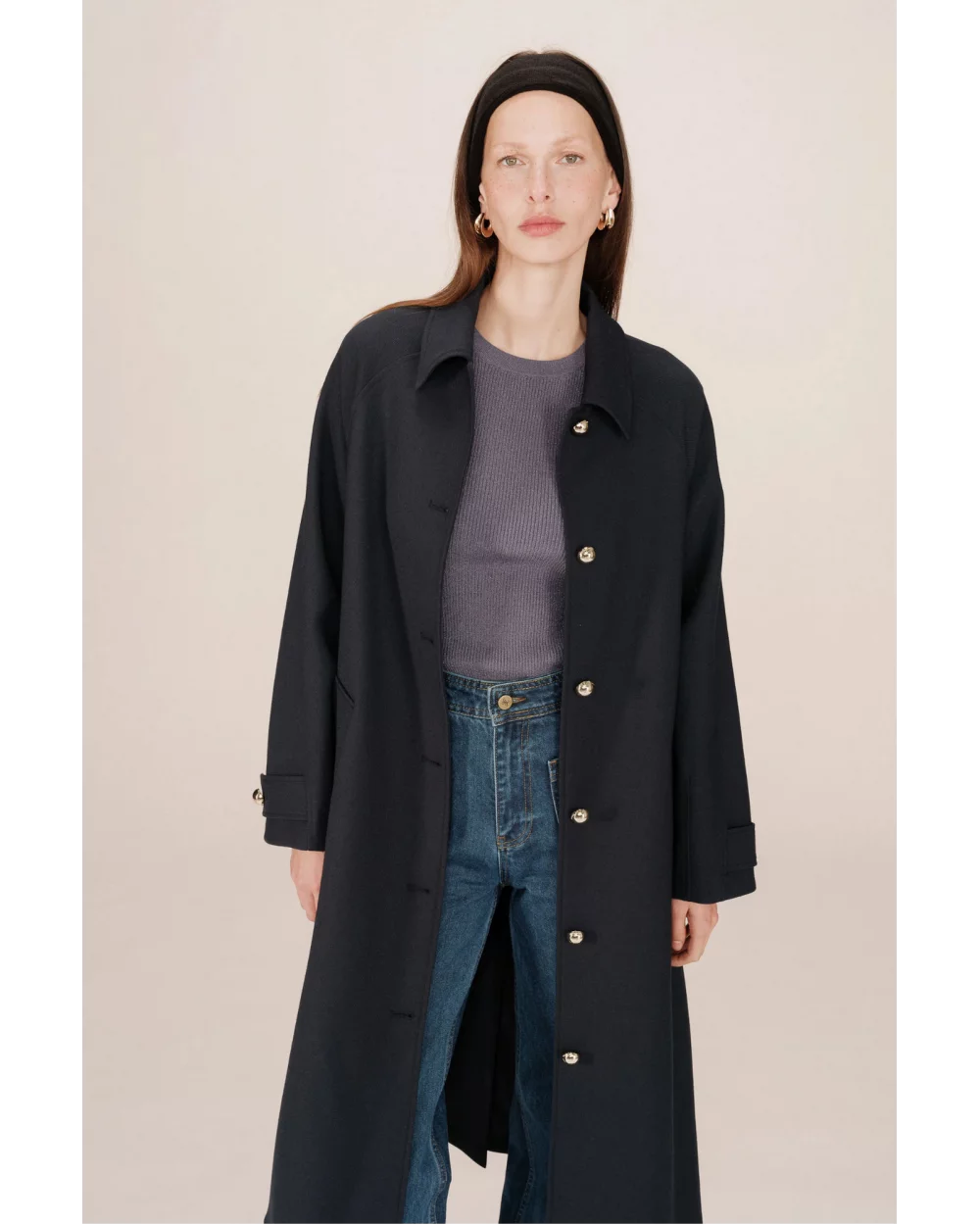 Manteau scott Marine