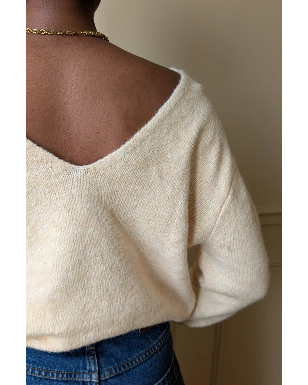 Pull Syra Beige