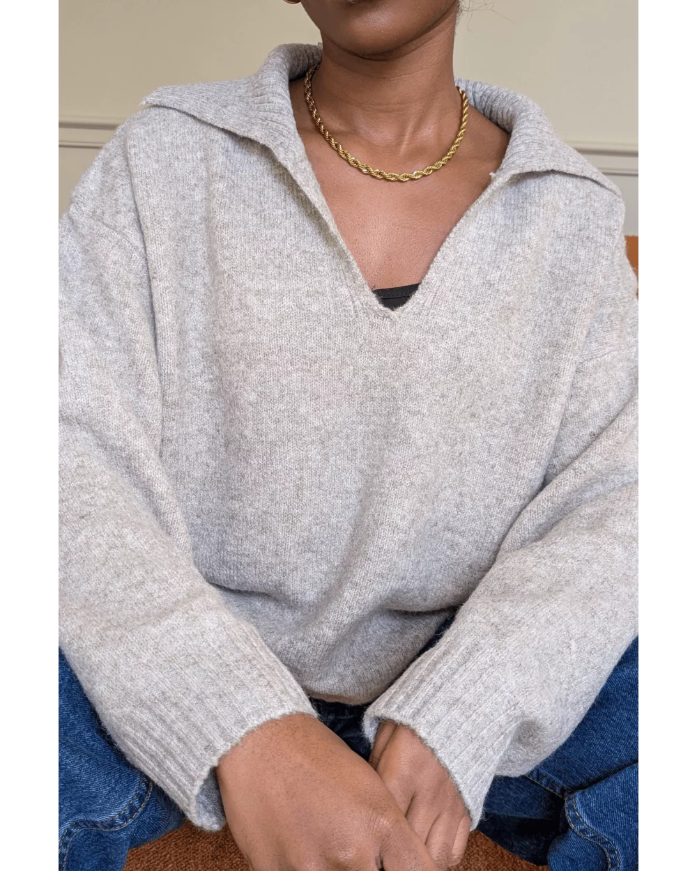 Pull Soline Taupe