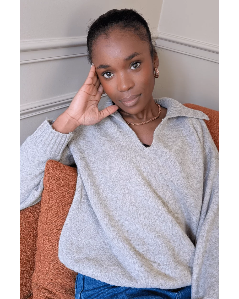 Pull Soline Taupe