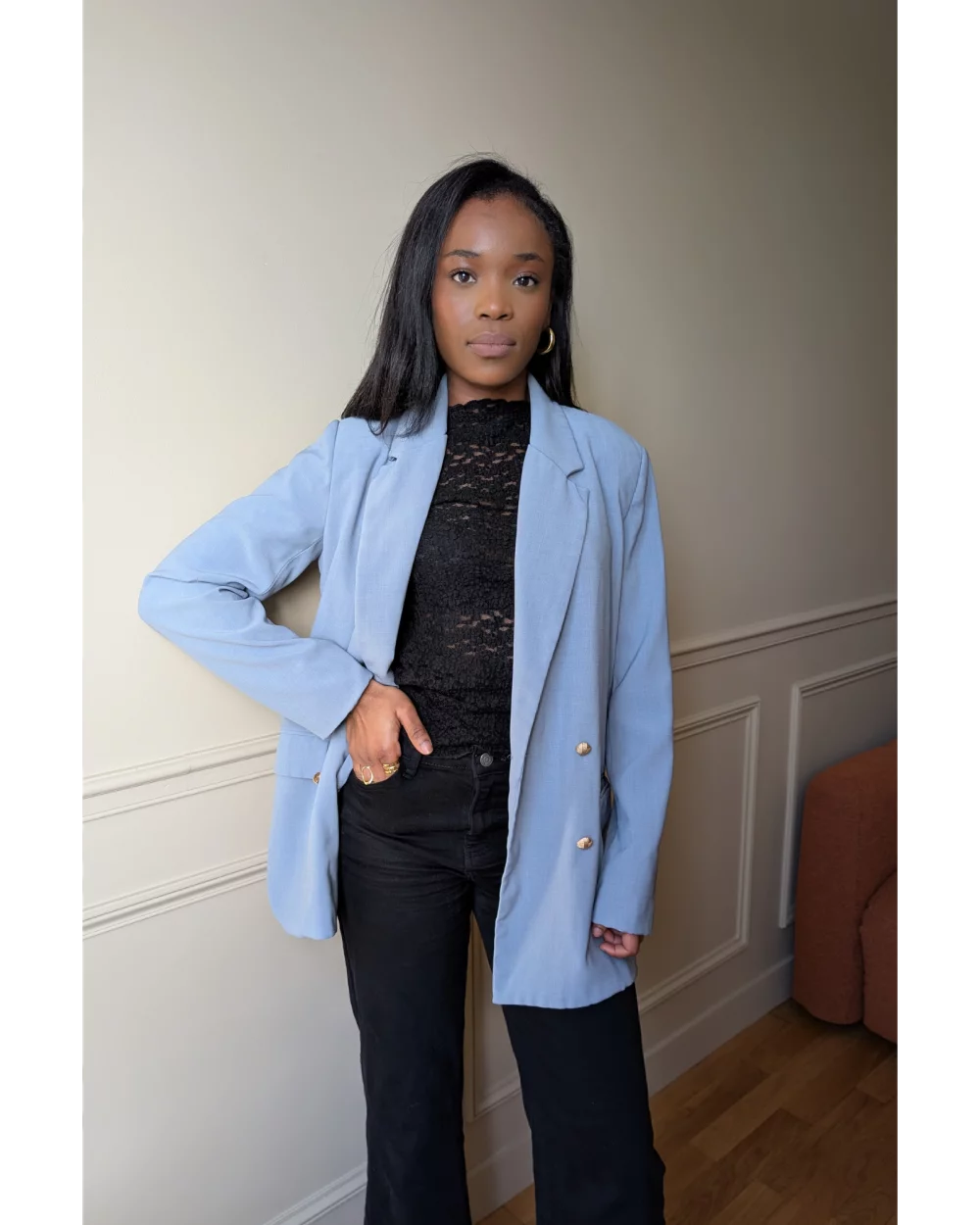 Veste Gladisse Bleue