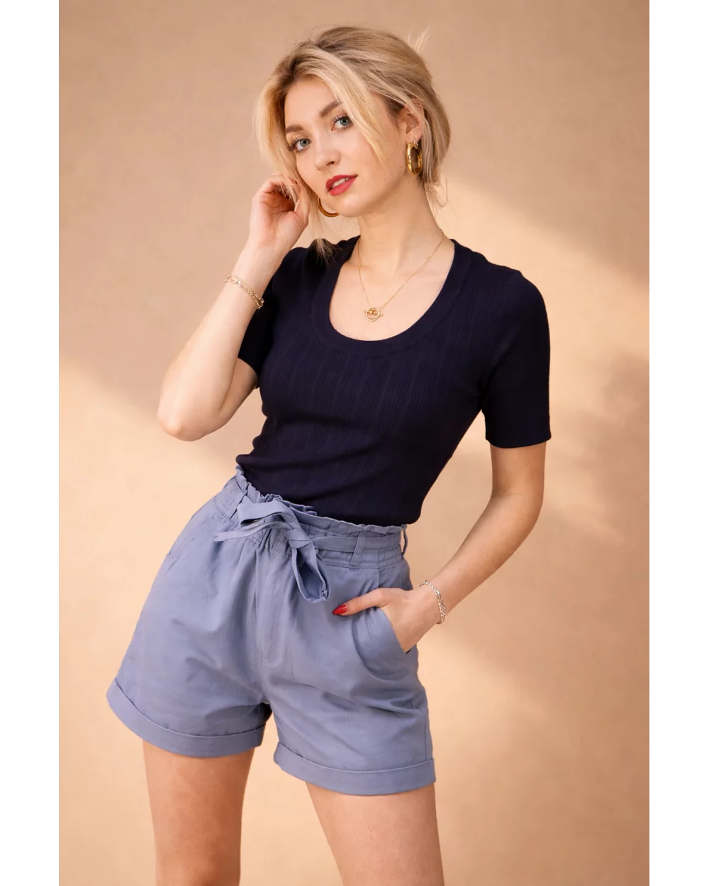Short Ursula Bleu