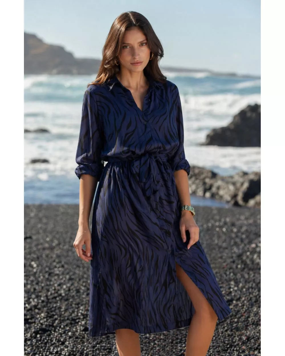 Robe Bertha Bleue