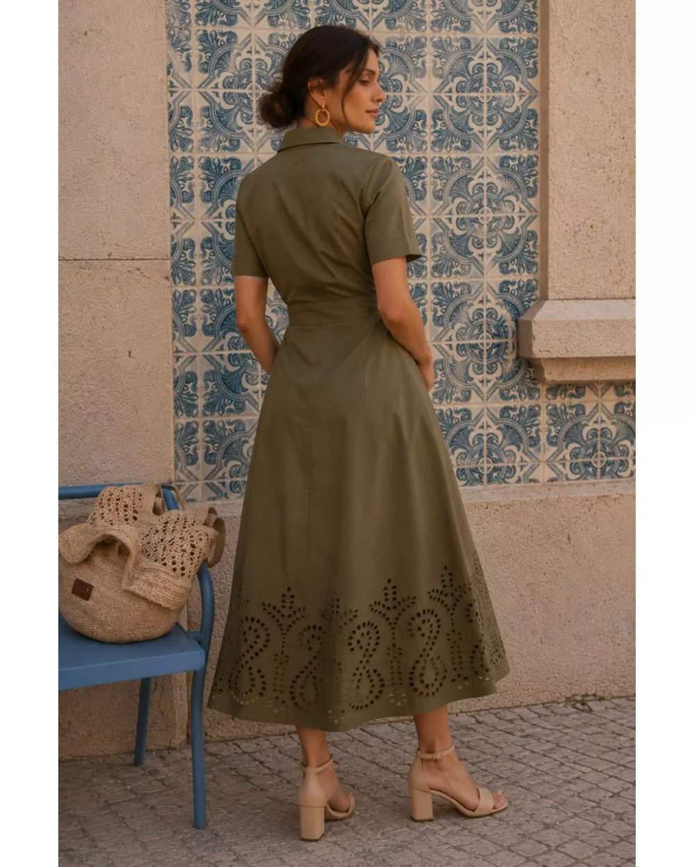 Robe Anita Kaki