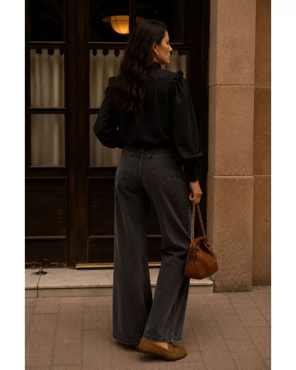 Blouse Veronica Noire