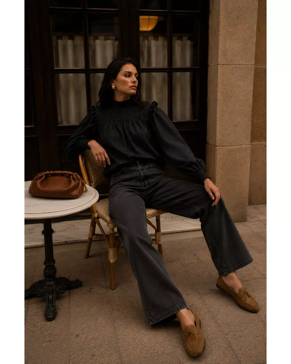 Blouse Veronica Noire