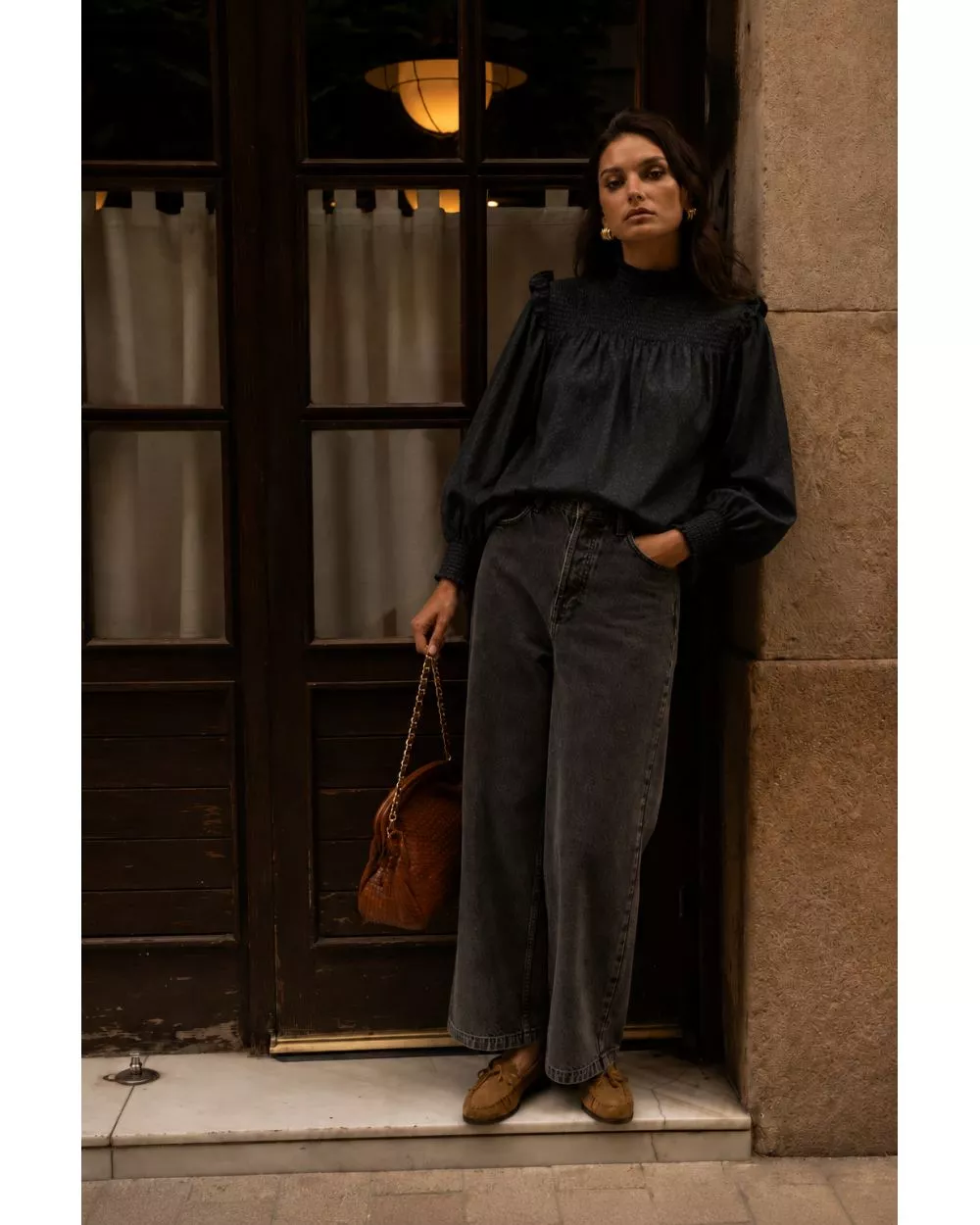 Blouse Veronica Noire