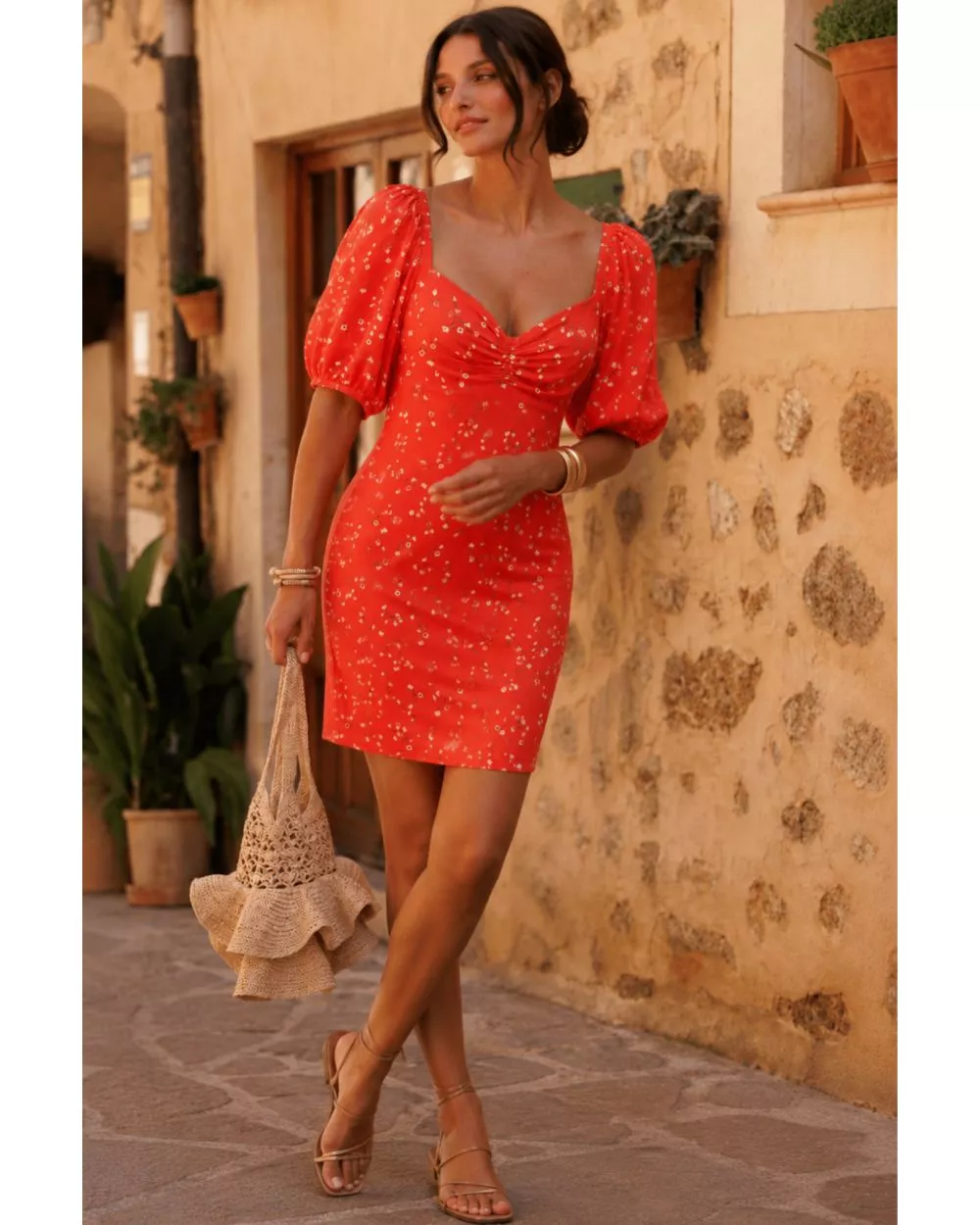 Robe Nour Rouge