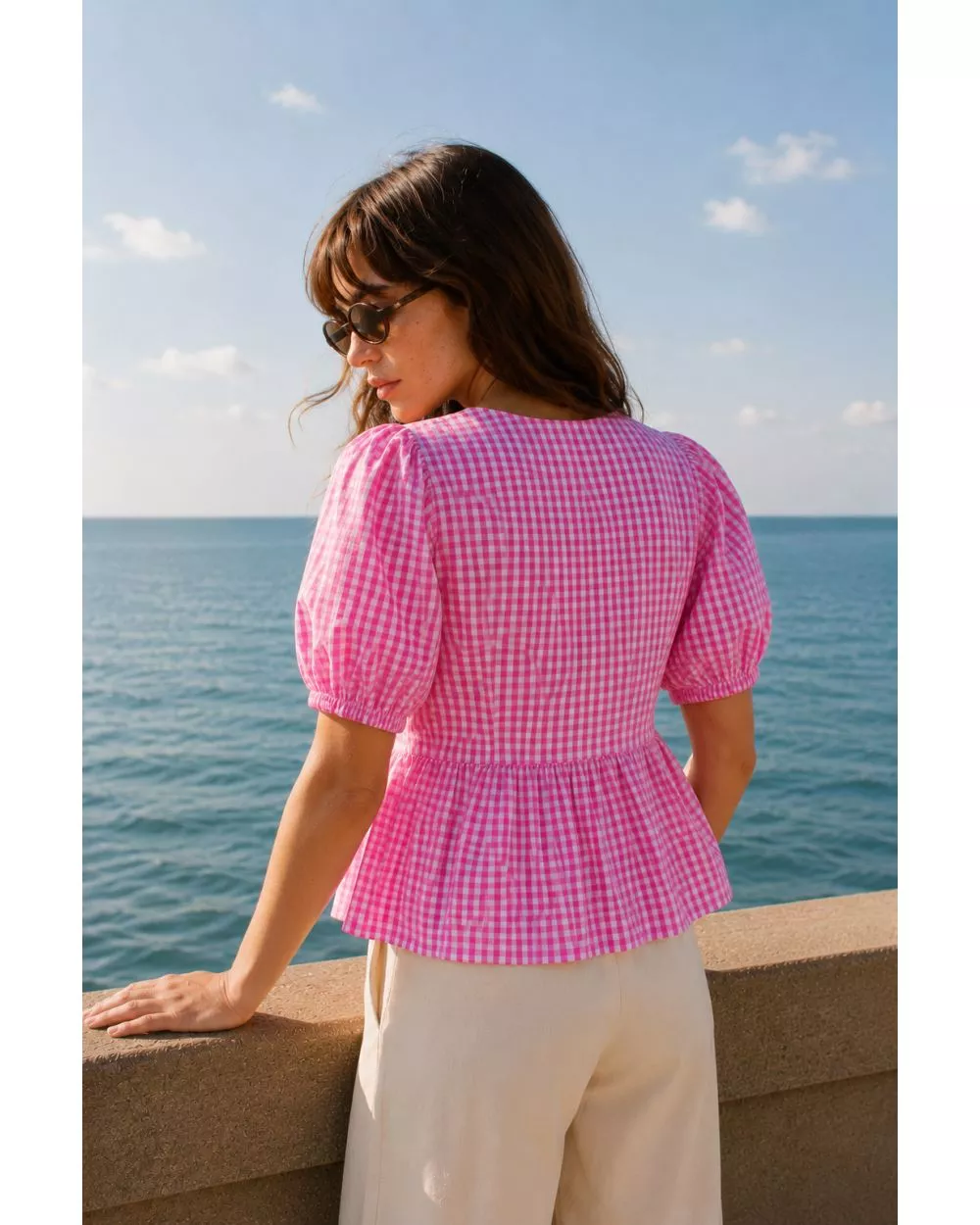 Blouse Orléa Vichy