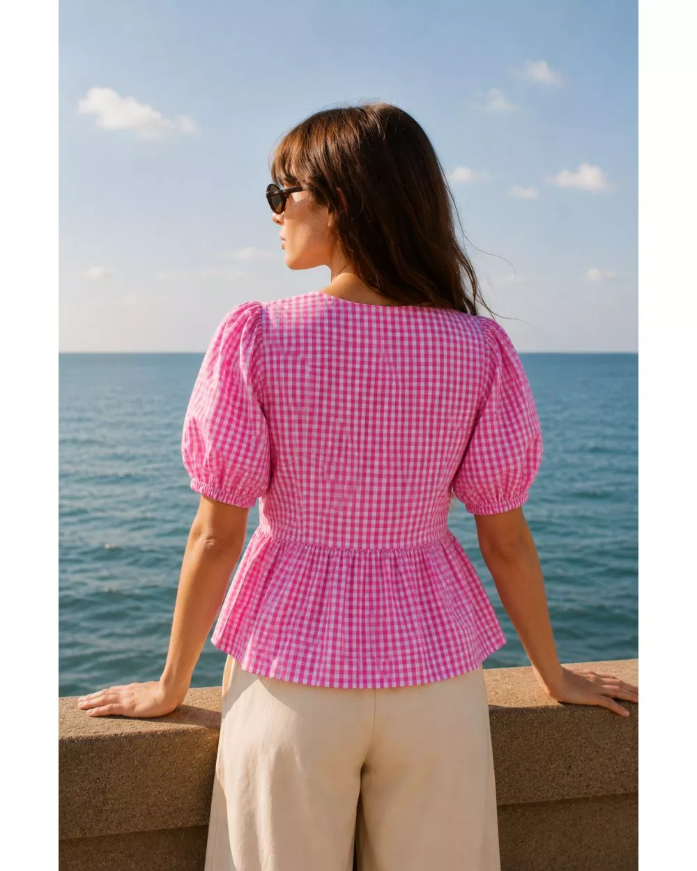 Blouse Orléa Vichy