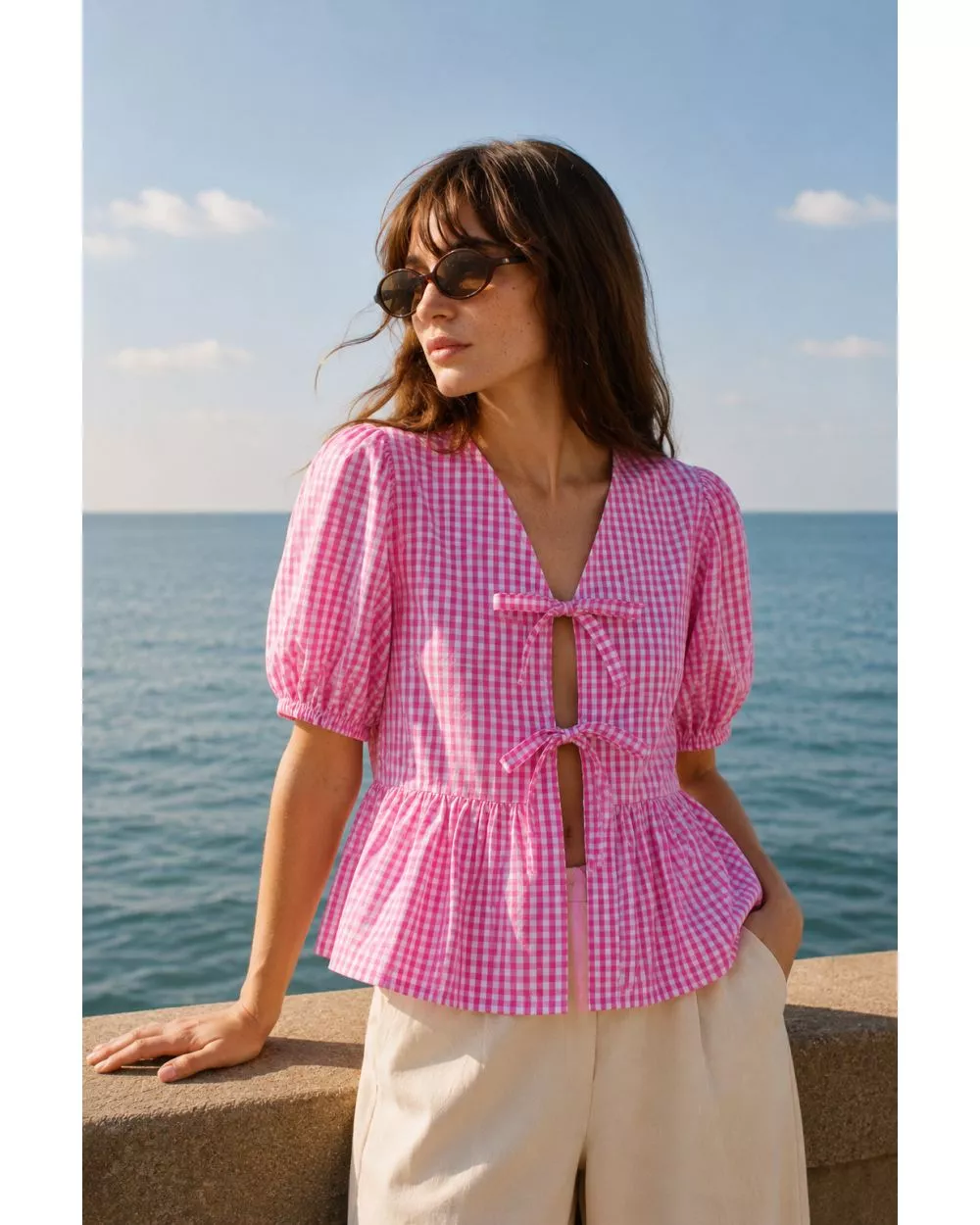 Blouse Orléa Vichy