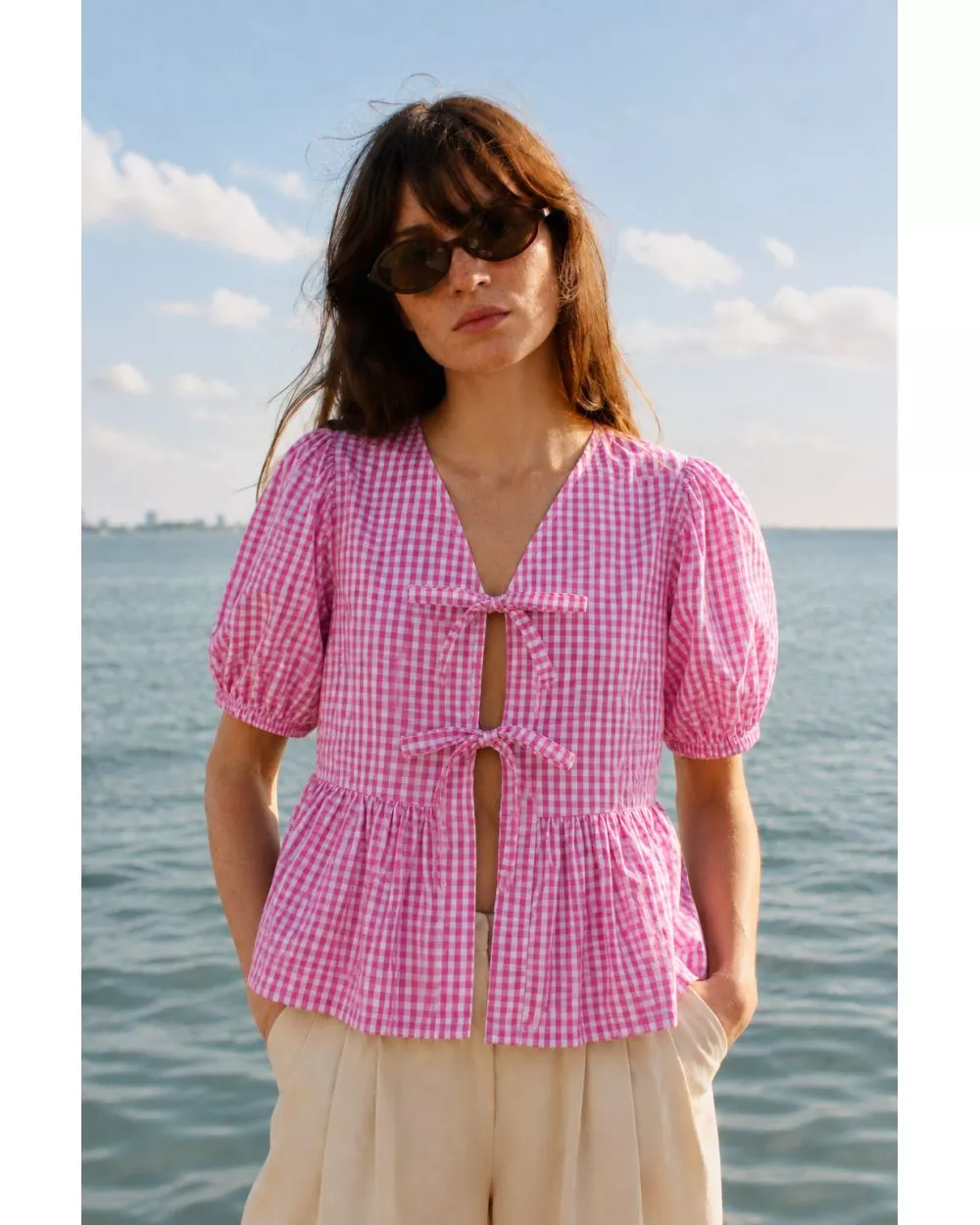 Blouse Orléa Vichy