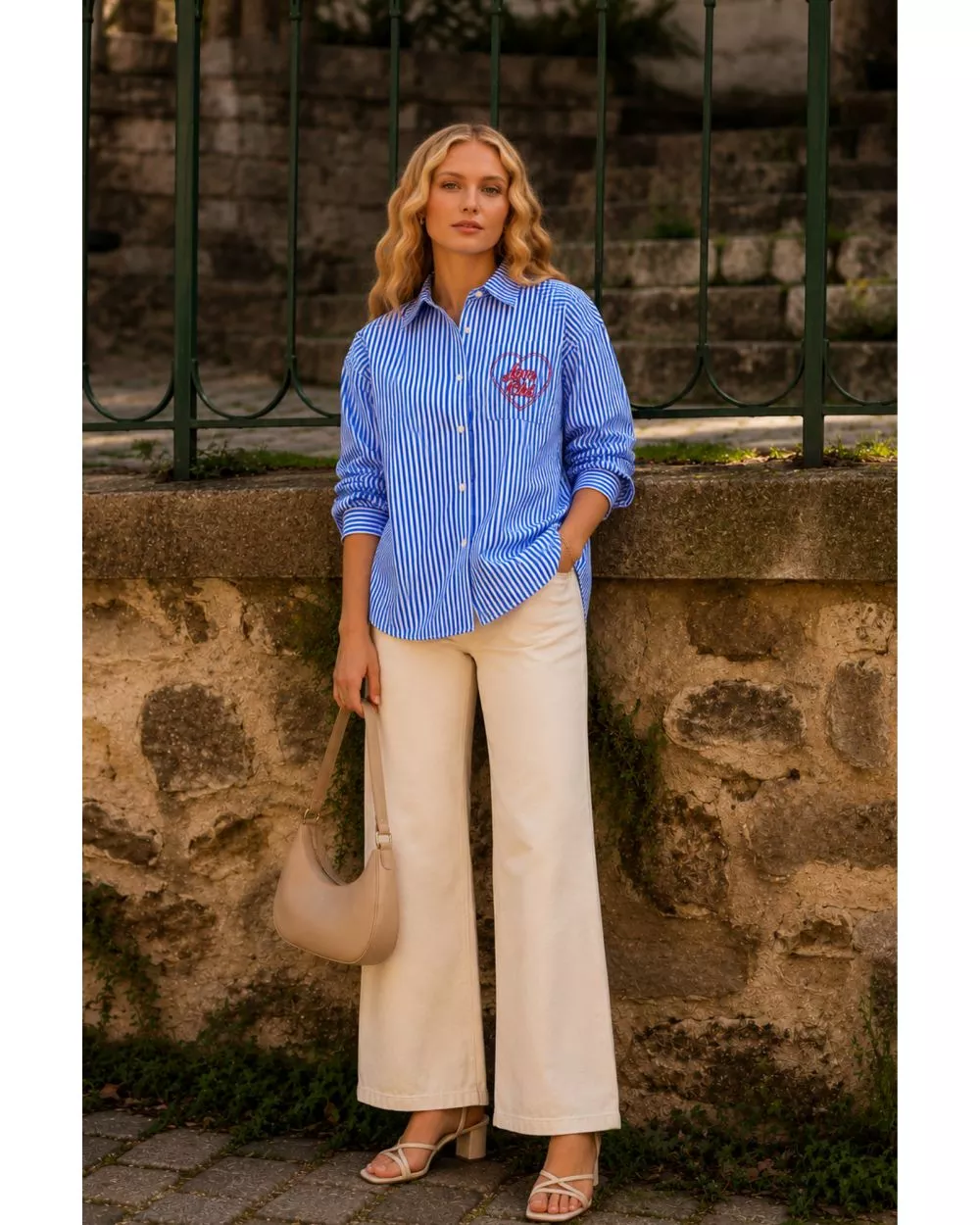 Chemise Cerise bleu