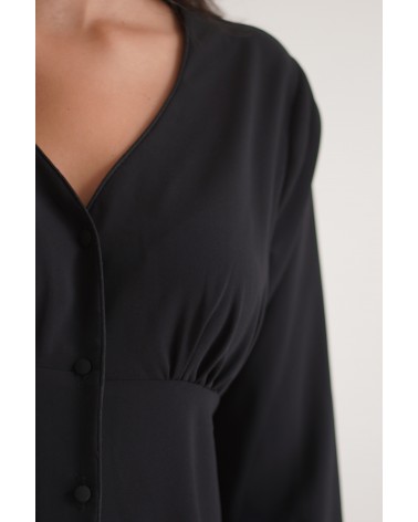 Robe avec décolleté en V