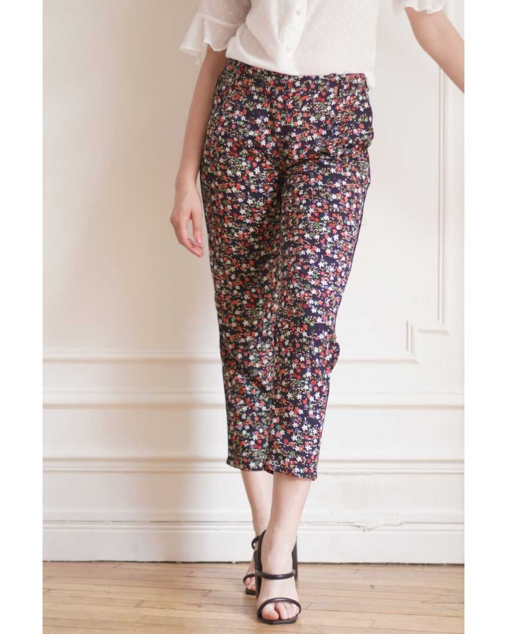 Pantalon Era fleuri