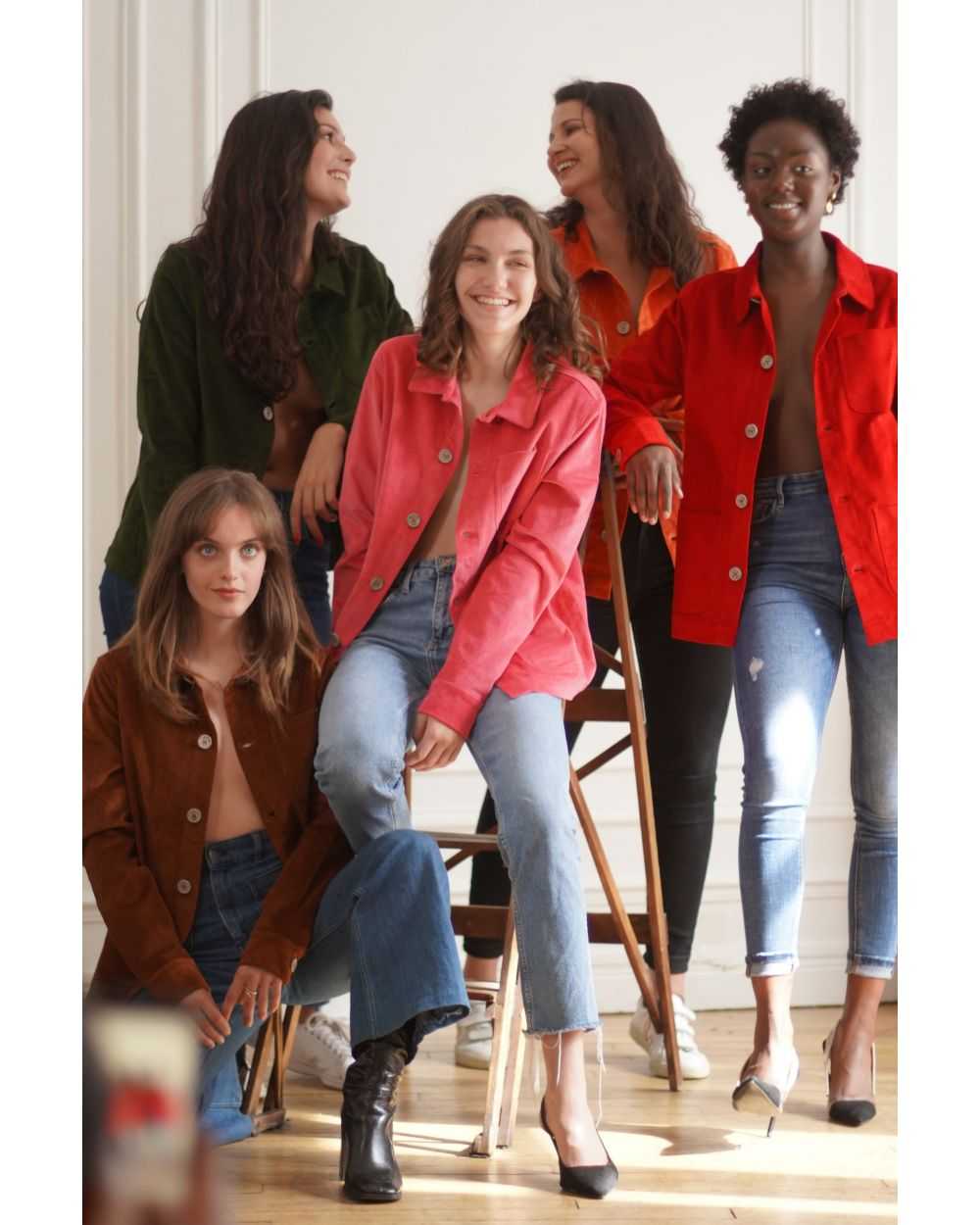 Veste Amber Rouge