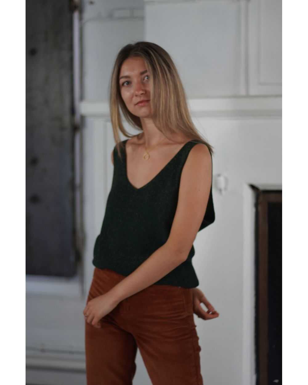 Pantalon Polly cognac