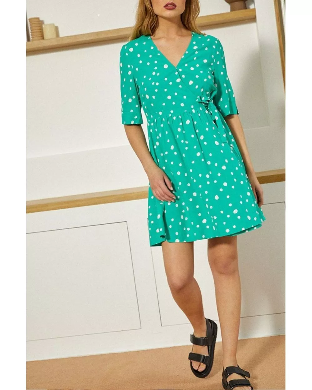 Robe Evelyne Verte