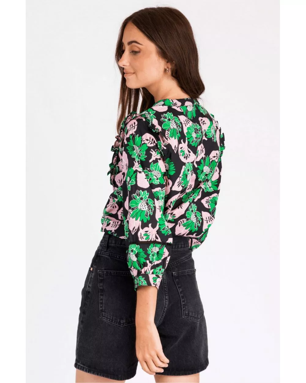 Blouse Solena Noire