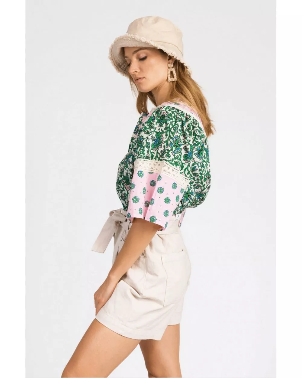 Blouse Soudya verte