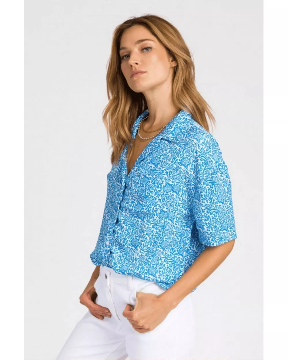 Chemise Simon Bleue
