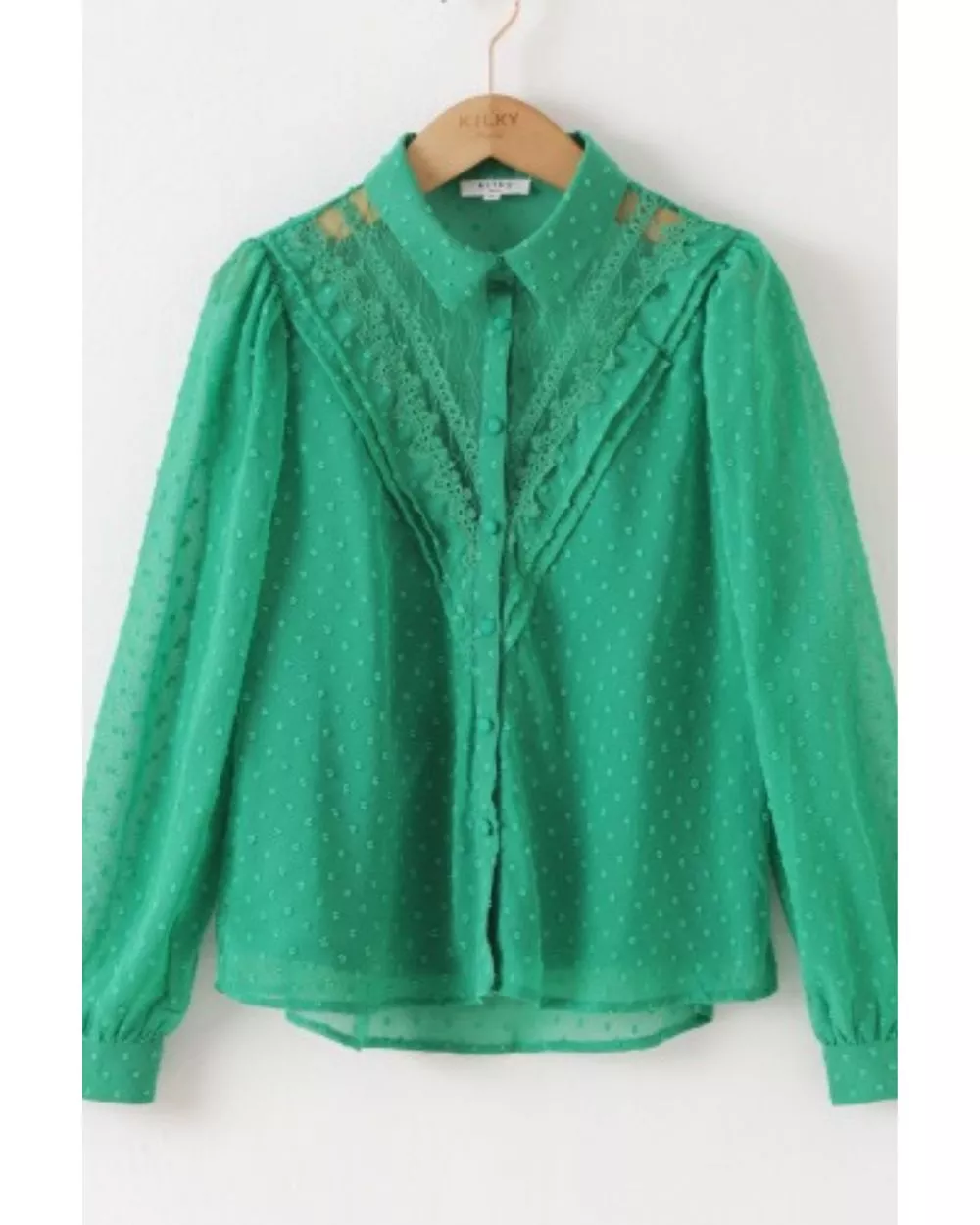 Chemise Yuna Verte